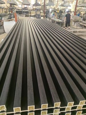 160x24 मिमी आंतरिक डब्ल्यूपीसी दीवार पैनल
