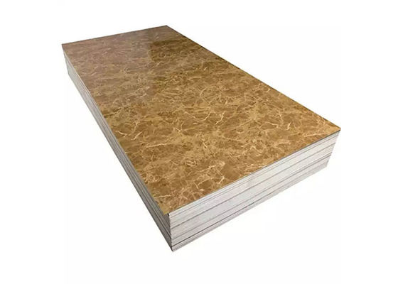 इंडोर वॉल डेकॉर के लिए 3mm 4x8 PVC UV मार्बल शीट