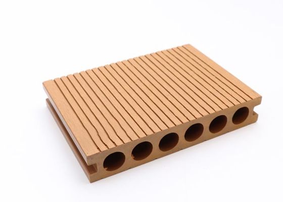 140x25mm हाइड फ्रेम फ्लोरिंग गार्डन प्लास्टिक वुड डेकिंग आसान इंस्टालेशन