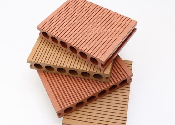 140x25mm हाइड फ्रेम फ्लोरिंग गार्डन प्लास्टिक वुड डेकिंग आसान इंस्टालेशन