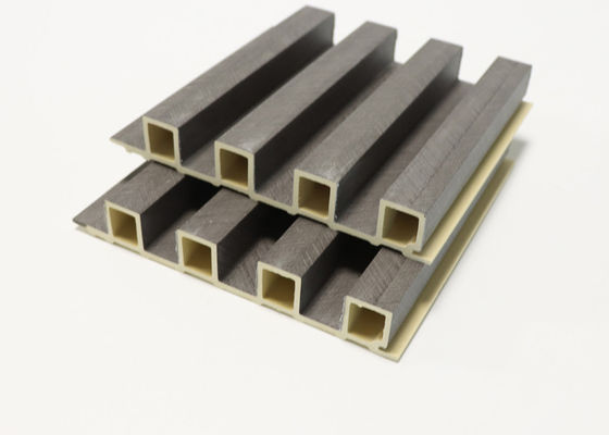 Easy to Install DIY Indoor WPC Wall Panel Interlocking Wall Decoration  Cladding