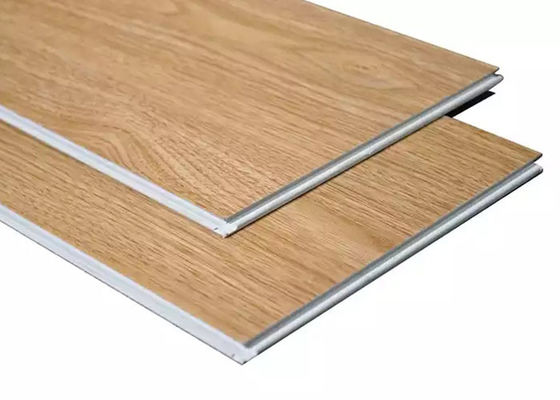 180x1220x4mm वुड ग्रेन क्लिक एसपीसी फ्लोरिंग वाटरप्रूफ प्लास्टिक पीवीसी फ्लोरिंग
