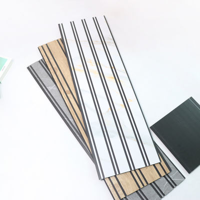 वाटरप्रूफ फायरप्रूफ पीवीसी वॉल पैनल हल्का वजन आसान स्थापना इंटीरियर एक्सटीरियर वॉल बोर्ड बाथरूम किचन लिविंग रूम के लिए