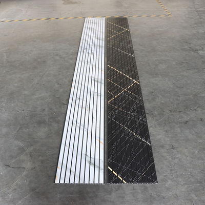 वाटरप्रूफ फायरप्रूफ पीवीसी वॉल पैनल हल्का वजन आसान स्थापना इंटीरियर एक्सटीरियर वॉल बोर्ड बाथरूम किचन लिविंग रूम के लिए