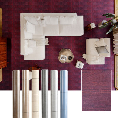 प्रीमियम 0.3mm सेल्फ एडहेसिव विनाइल फ्लोरिंग स्टिकर घर और ऑफिस के लिए