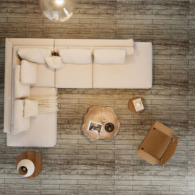 DIY उत्साही लोगों के लिए पानी प्रतिरोधी पीवीसी मंजिल स्टिकर