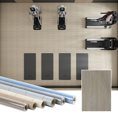 स्थापित करना और हटाना आसान, कम रखरखाव वाला फर्श का डेकल पानी, फीकापन और दैनिक टूट-फूट का प्रतिरोध करता है, जो लंबे समय तक चलने वाली सुंदरता के लिए है