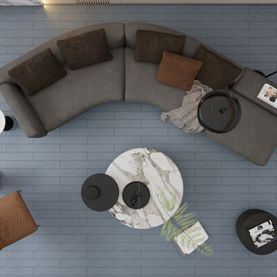 0.5 मिमी पर्यावरण के अनुकूल पीवीसी स्व चिपकने वाला फर्श स्टिकर सजावट सामग्री