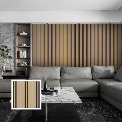 आधुनिक अंदरूनी छत की दीवार की सजावट के लिए नमी प्रतिरोधी आसानी से स्थापित होने वाला पीवीसी फ़्लूटेड छत दीवार पैनल