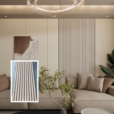 रेस्तरां, अस्पतालों, प्रयोगशालाओं में प्रयुक्त बेहतर नमी सड़न प्रतिरोधी पीवीसी फ्लूटेड वॉल पैनल