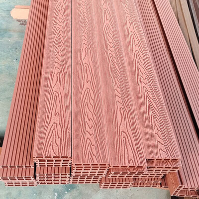 Outdoor WPC Wall Panel Waterproof Composite Wood for Exterior Wall Cladding and Facade Projects