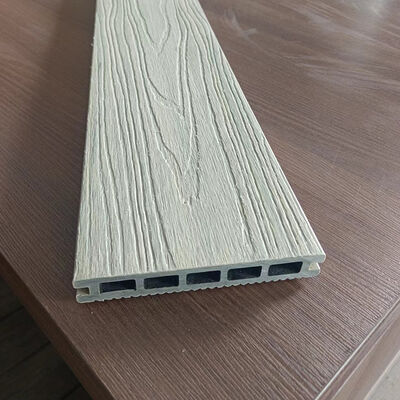 बाहरी दीवार पैनल WPC बाहरी लकड़ी प्लास्टिक कम्पोजिट मौसम प्रतिरोध और आसान स्थापना के साथ