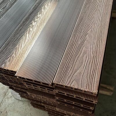 डब्ल्यूपीसी एंटीग्रीटास पैरा पिसीना वाई सुएलो बाहरी आउटडोर वाटरप्रूफ प्लास्टिक डेकिंग