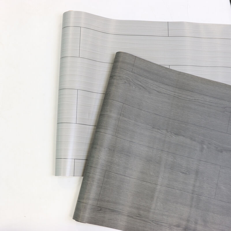 यथार्थवादी पैटर्न के साथ सजावटी फर्श फिल्म स्थापित करने के लिए आसान और हटाने योग्य