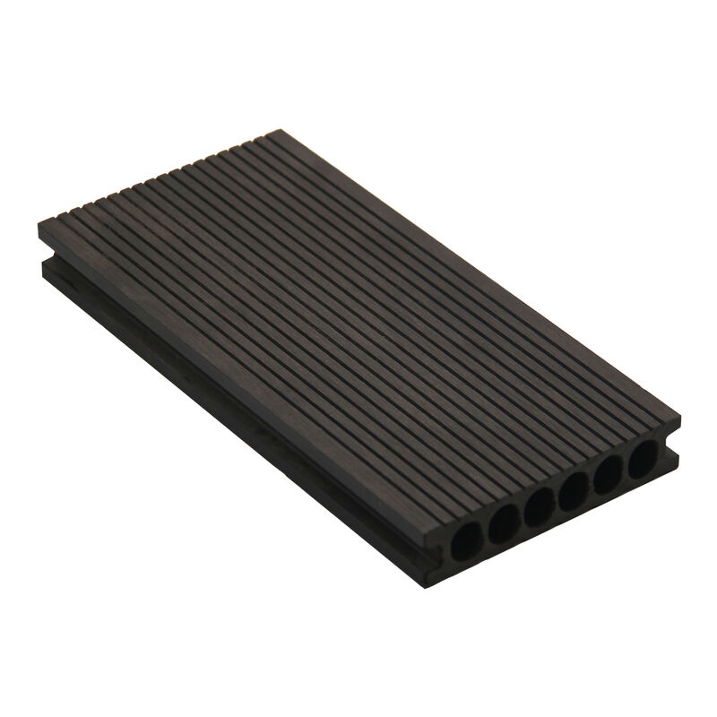 आउटडोर खोखले डब्ल्यूपीसी कम्पोजिट डेकिंग