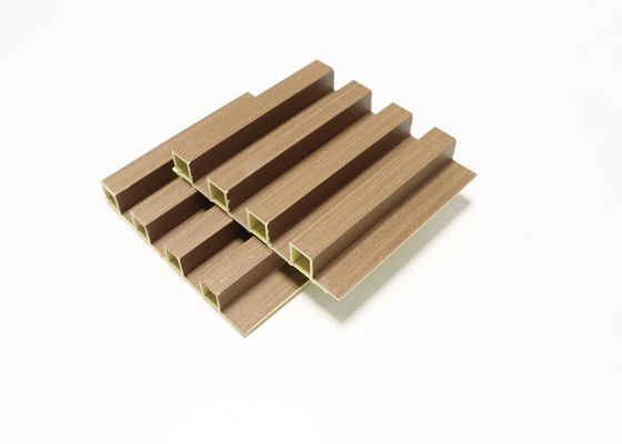 आंतरिक सजावट के लिए वुड ग्रेन लैमिनेटेड इंटीरियर WPC वॉल पैनल 160x24mm