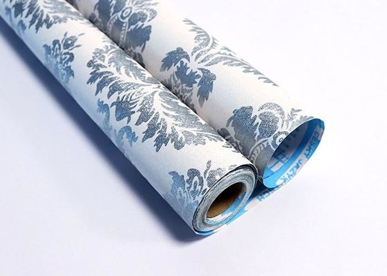 प्राकृतिक लकड़ी 3D वॉलपेपर स्टिकर रोल PVC स्वयं चिपकने वाला बाथरूम हटाने योग्य वॉलपेपर