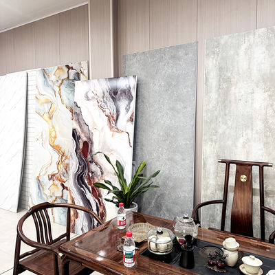 पर्यावरण के अनुकूल वाटरप्रूफ पीवीसी शावर वॉल पैनल आसान साफ सतह