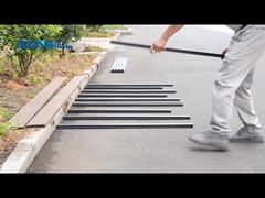 वुड फ्लोर 3डी एम्बॉसिंग टेक्सचर डब्ल्यूपीसी डेकिंग कम्पोजिट डेक फ्लोर वाटरप्रूफ