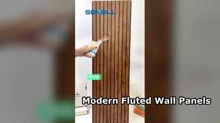 पीवीसी बांसुरीदार छत दीवार पैनल 8