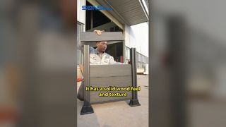 आउटडोर WPC बाड़